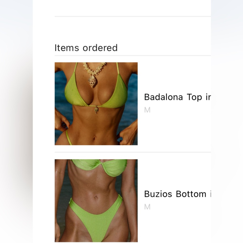 Vibrant Lime Bikini Set